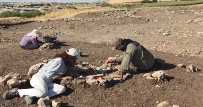 Çayönü Tepesi’nde 9 bin yıllık iz... Yeni işlik gün yüzüne çıkarıldı