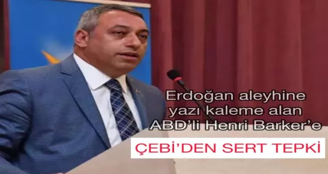 Çebi'den Sert Tepki