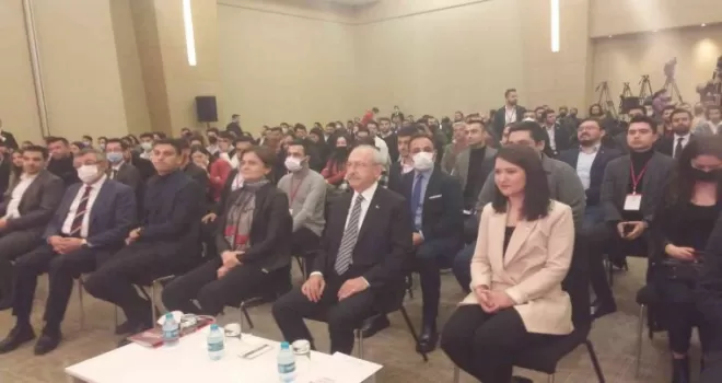 CHP Genel Başkanı Kılıçdaroğlu, Genç İstihdam Çalıştayı’na katıldı
