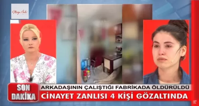 Cinayet canlı yayında aydınlatıldı
