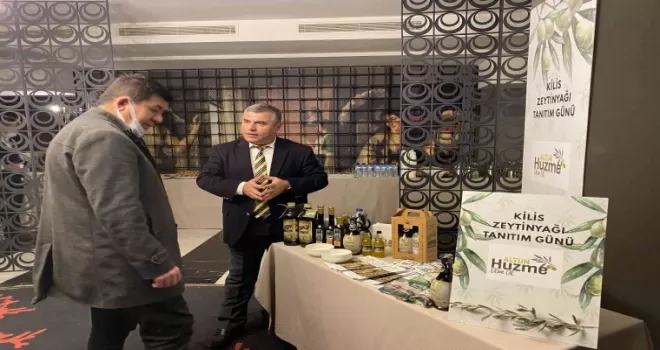 Coğrafi işaretli ‘Kilis Zeytinyağı’ İstanbul’da tanıtıldı
