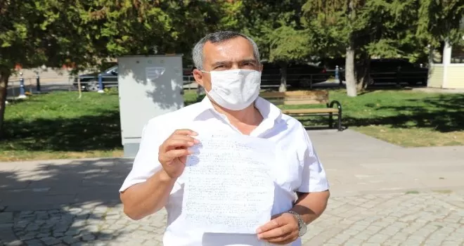 Çorumlu işçi korona virüse şiir yazdı
