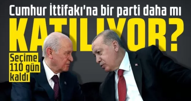 Cumhur İttifakı'na bir parti daha katılıyor!