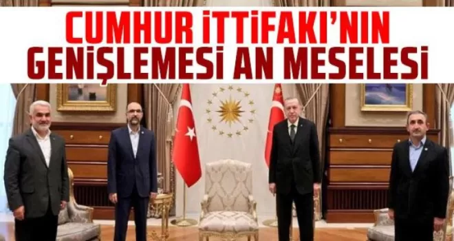 Cumhur İttifakı'na bir parti daha katılıyor!