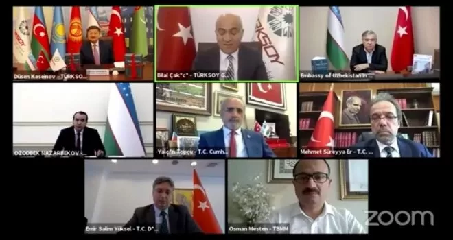 Cumhurbaşkanı Başdanışmanı Topçu, TÜRKSOY - Özbekistan tanıtım toplantısına katıldı
