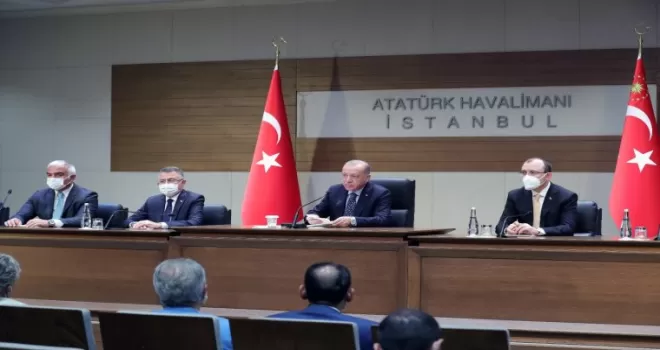 Cumhurbaşkanı Erdoğan "Afganistan’da önceliğimiz vatandaşlarımızın tahliyesi"
