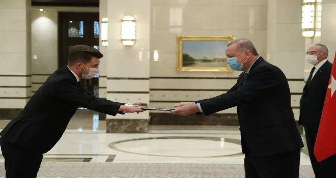 Cumhurbaşkanı Erdoğan, Bosna Hersek Büyükelçisini kabul etti
