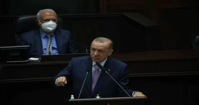 Cumhurbaşkanı Erdoğan: “CHP, terör örgütünün oyuncağı HDP’ye biat etti”

