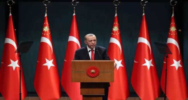 Cumhurbaşkanı Erdoğan’dan Anayasa mesajı

