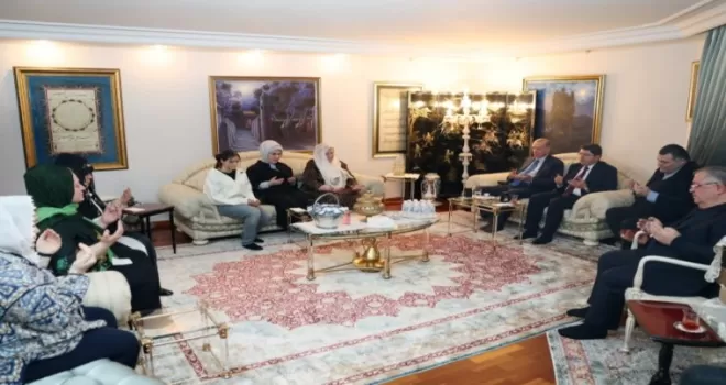 Cumhurbaşkanı Erdoğan’dan İyimaya ailesine taziye ziyareti