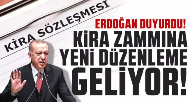 Cumhurbaşkanı Erdoğan’dan kiracılara müjde!