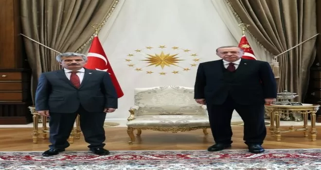 Cumhurbaşkanı Erdoğan, Danıştay Başkanı Yiğit’i kabul etti
