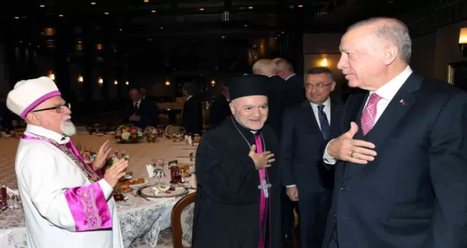 Cumhurbaşkanı Erdoğan, dini azınlık temsilcileri ile iftar yaptı
