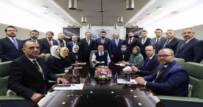 Cumhurbaşkanı Erdoğan, İran dönüşü gazetecilerin sorularını yanıtladı
