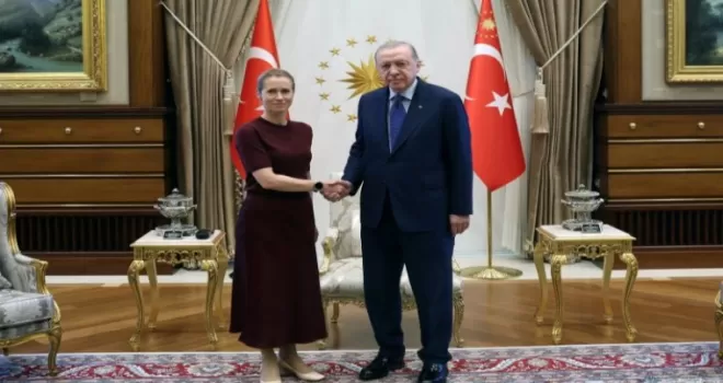 Cumhurbaşkanı Erdoğan, Kallas’ı kabul etti