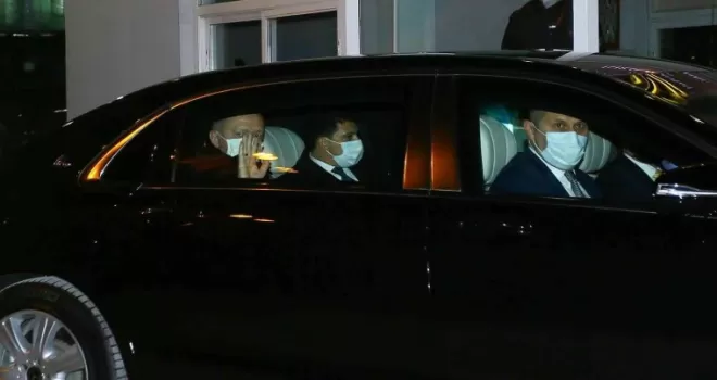 Cumhurbaşkanı Erdoğan Kızılcahamam’dan ayrıldı
