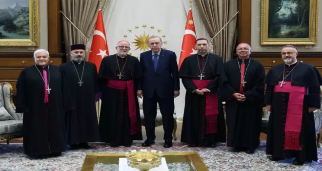 Cumhurbaşkanı Erdoğan, Külliye’de ağırladı
