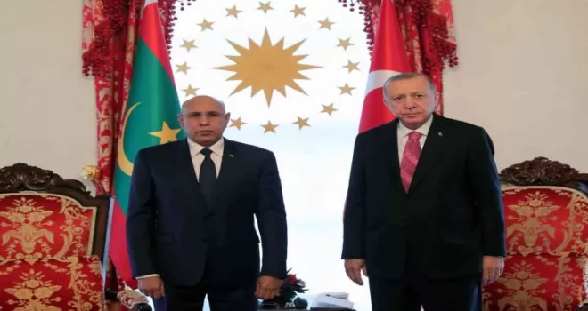 Cumhurbaşkanı Erdoğan, Moritanya Cumhurbaşkanı ile görüştü
