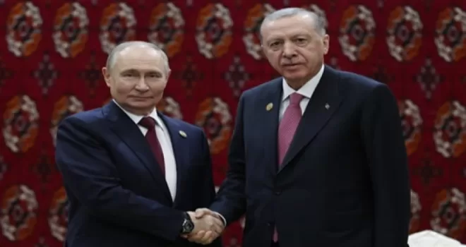 Cumhurbaşkanı Erdoğan, Putin ile görüştü