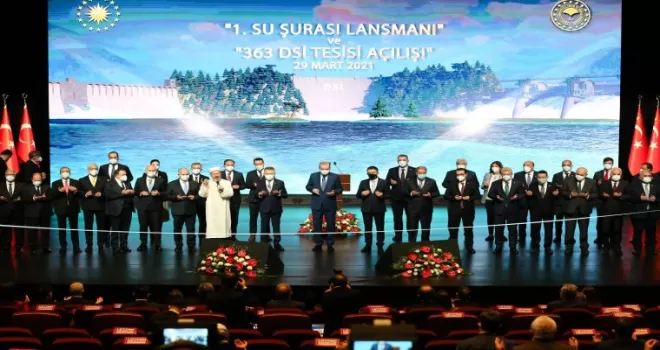 Cumhurbaşkanı Erdoğan: “Su stresi çeken bir ülkeyiz”
