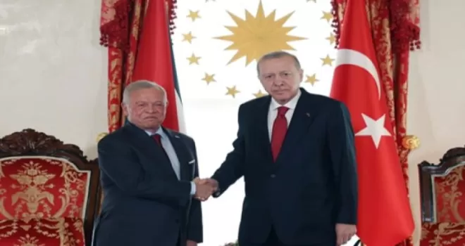 Cumhurbaşkanı Erdoğan, Ürdün Kralı II. Abdullah’ı ağırladı
