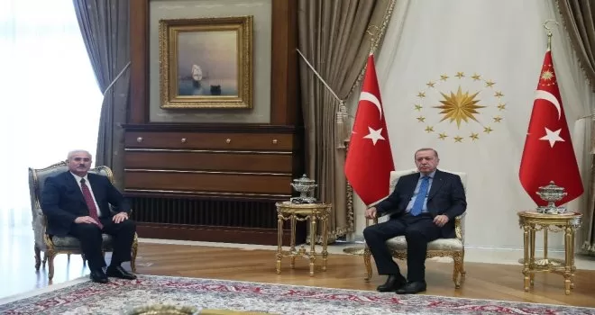Cumhurbaşkanı Erdoğan Yargıtay Başkanı Akarca’yı kabul etti
