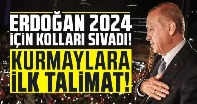 Cumhurbaşkanı Erdoğan Yerel Seçimler İçin Çalışmalara Başladı! 