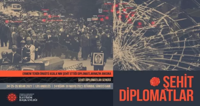 Cumhurbaşkanlığı İletişim Başkanlığından “Şehit Diplomatlar Sergisi”
