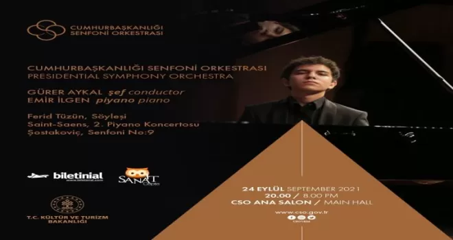 Cumhurbaşkanlığı Senfoni Orkestrası yeni sezona başlıyor
