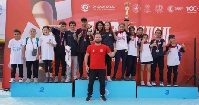 Cumhuriyetin 100. yılı için koştular
