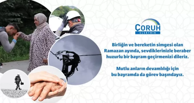 ÇURUH ELEKTRİK BAYRAM MESAJI 