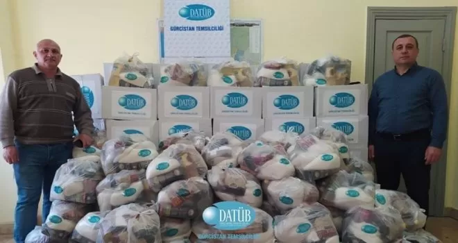 DATÜB 300 ihtiyaç sahibi aileye yardımlarını ulaştırdı
