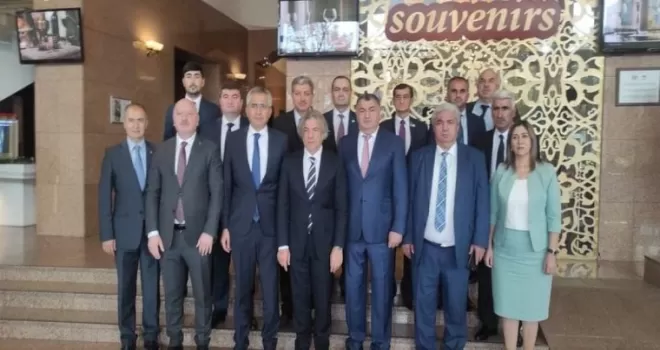 DATÜB heyeti, Bakan Yardımcısı Demircan ile bir araya geldi
