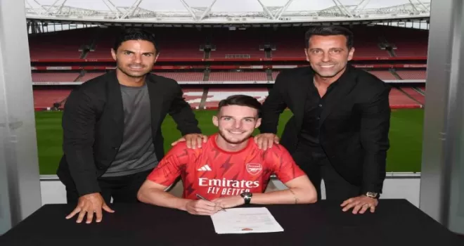 Declan Rice, resmen Arsenal’de
