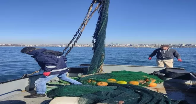 Denetimlerde yakalanmamak için denize zula yapmışlar
