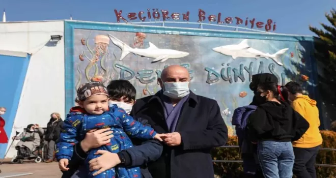 Deniz Dünyası’nda sömestr yoğunluğu
