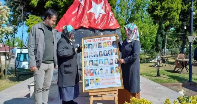 Deniz Kazasında şehit olan 38 vatandaş anıldı
