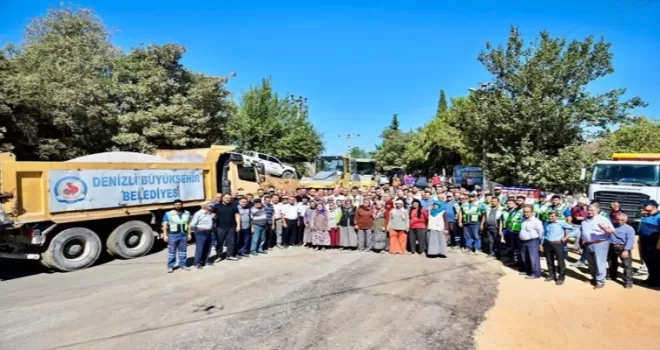 Denizli Büyükşehir’den Babadağ’a hizmet atağı