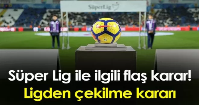 Deprem sonrası Süperlig Ekiplerinden Flaş Karar!