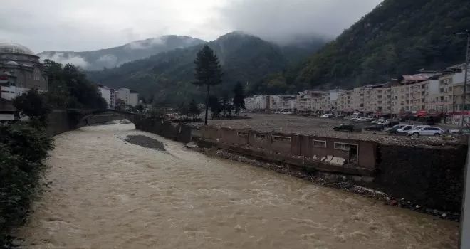 Dereli’de afetzedeler için yapılacak konutların temeli atıldı