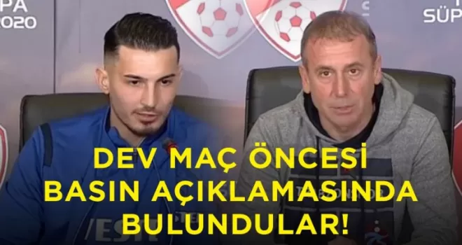 Dev Maç Öncesi Önemli Açıklamalar!!!