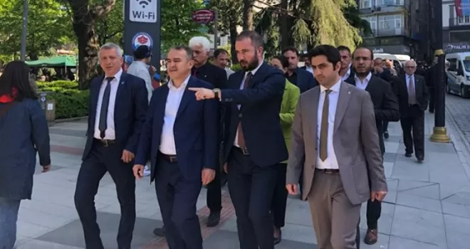 Deva Partisi heyeti Trabzon'a ziyarette bulundu