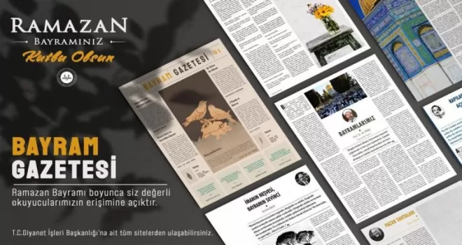 Diyanet Bayram Gazetesi yayın hayatına başladı
