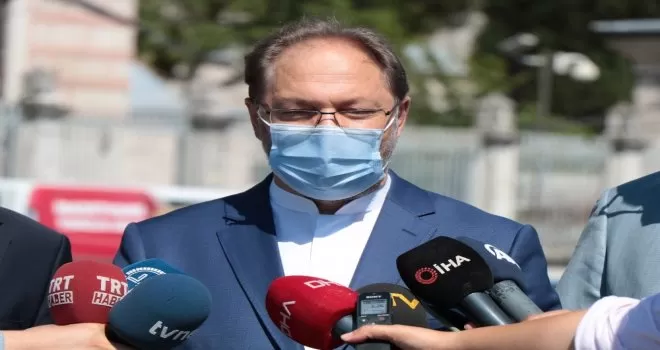 Diyanet İşleri Başkanı Erbaş, “İnşallah her şey Cuma gününe hazır olacak“
