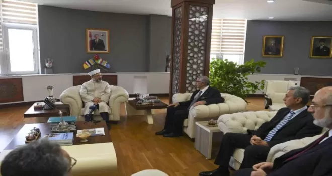 Diyanet İşleri Başkanı Erbaş Kırgızistan’da
