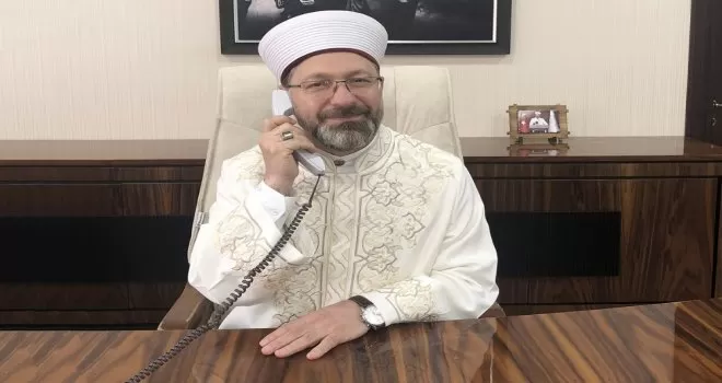 Diyanet İşleri Başkanı Erbaş, Suudi Arabistan Hac ve Umre Bakanı ile görüştü
