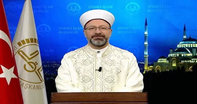 Diyanet İşleri Başkanı Erbaş’tan Regaip Kandili mesajı
