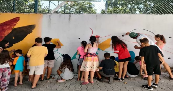Doğaya Sanat Programı Kazdağları’nda başladı