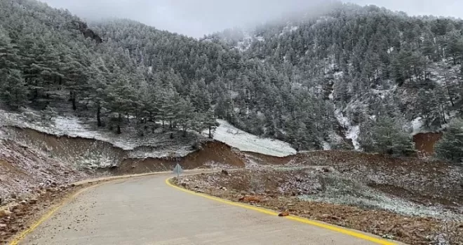 Doğu Karadeniz’in Rize’den sonra en soğuk yeri Gümüşhane oldu
