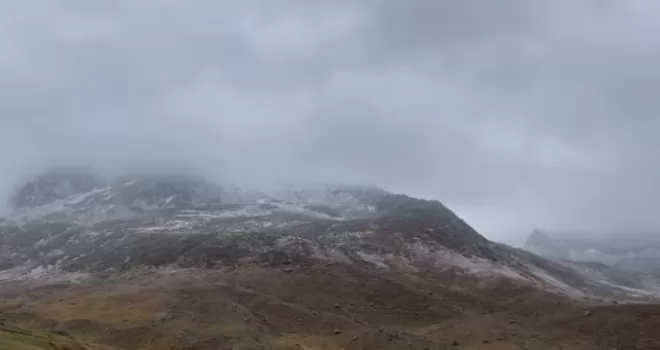 Doğu Karadeniz’in zirveleri beyaza büründü
